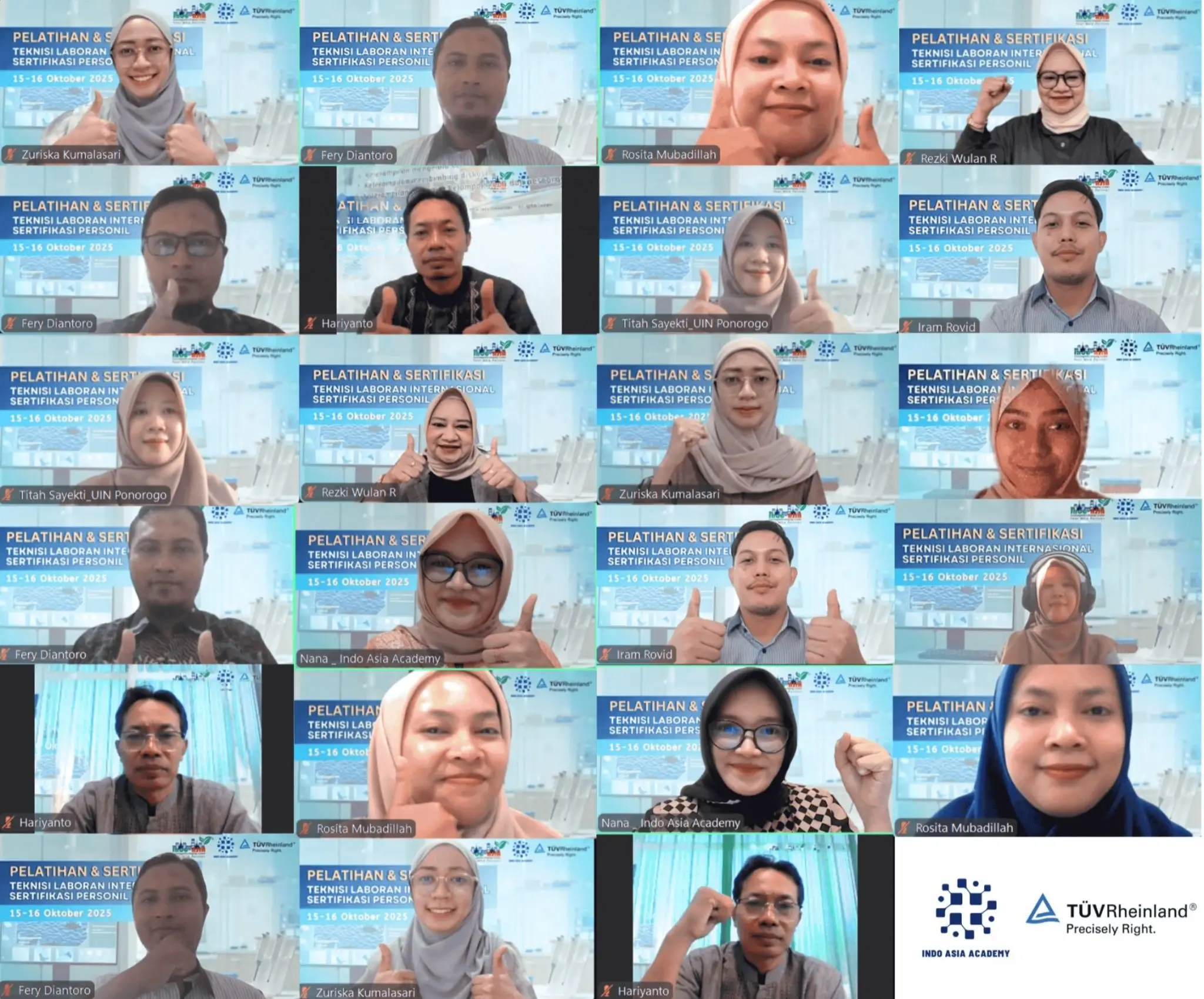 Foto Laboran Batch 37