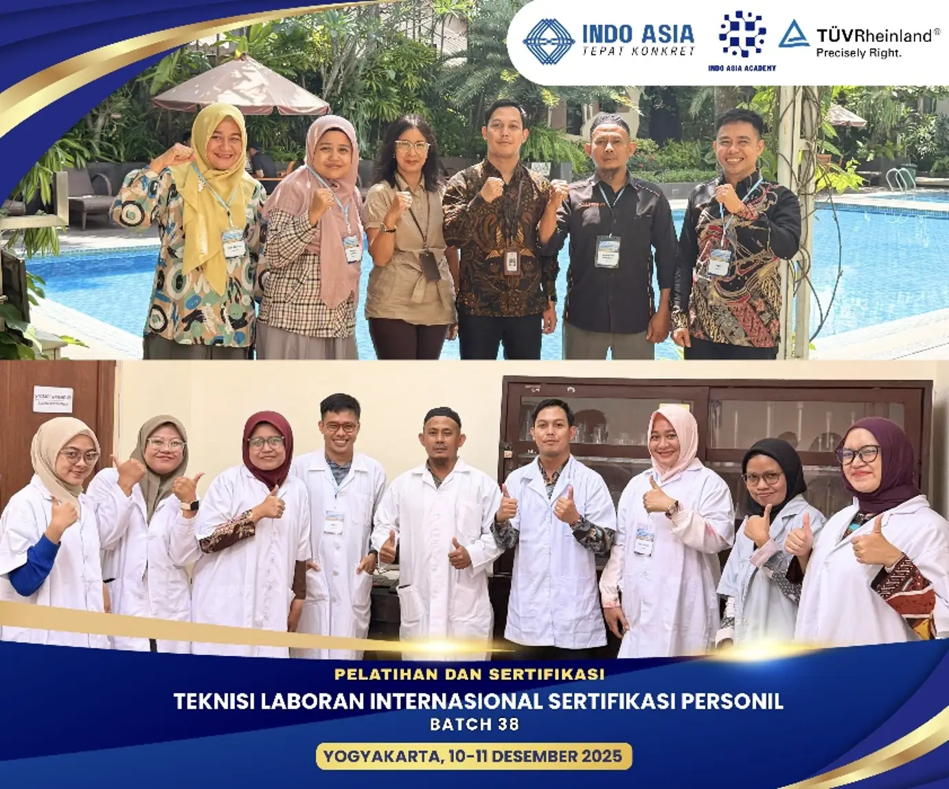 Foto Laboran Batch 38