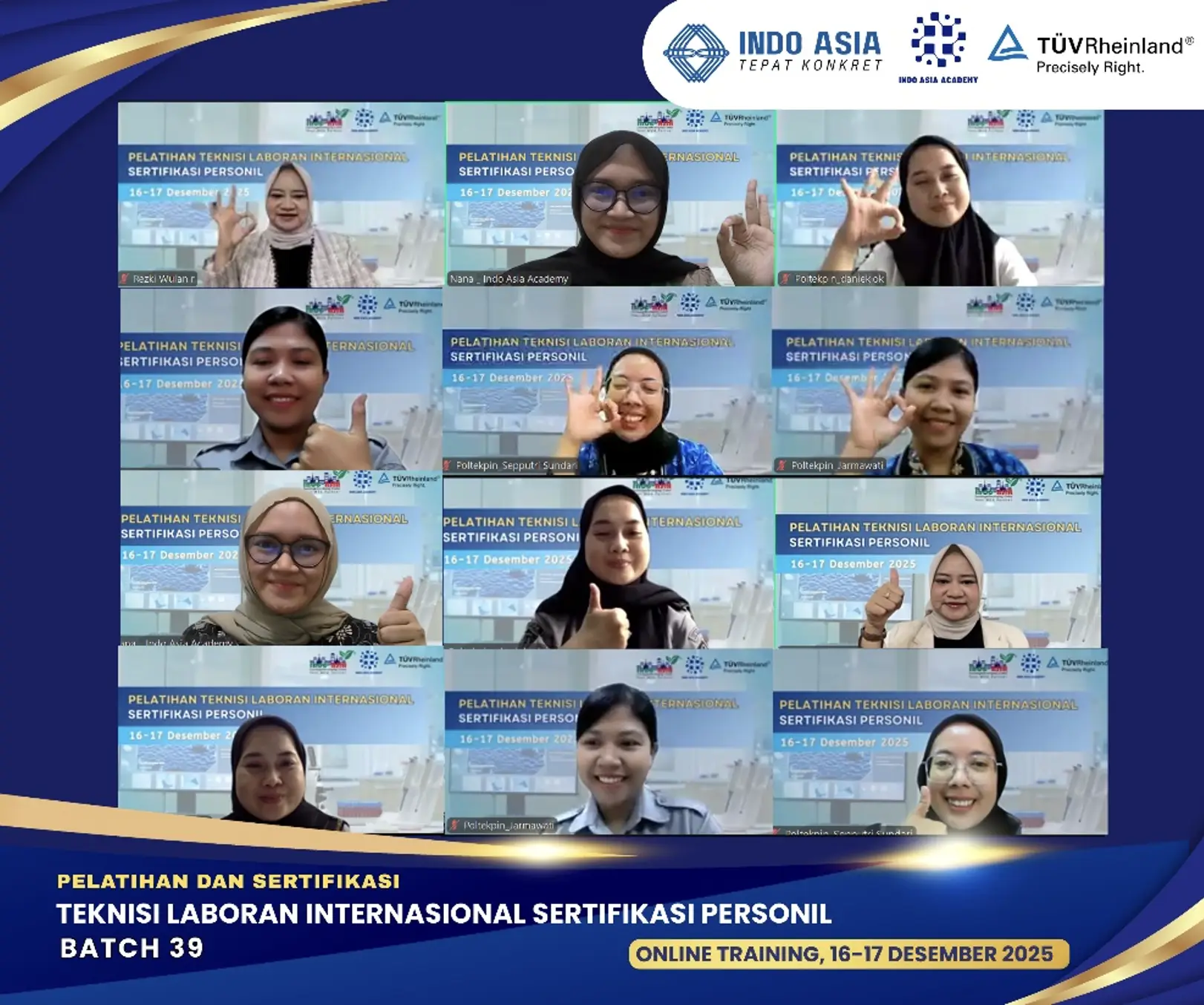 Foto Laboran Batch 39